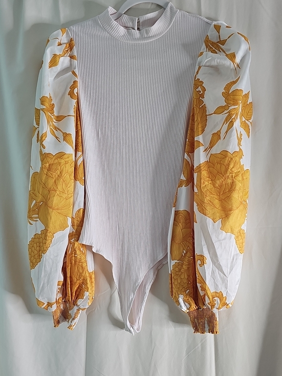 Flying Tomato Tops - Flying Tomato Cream Ribbed Bodysuit